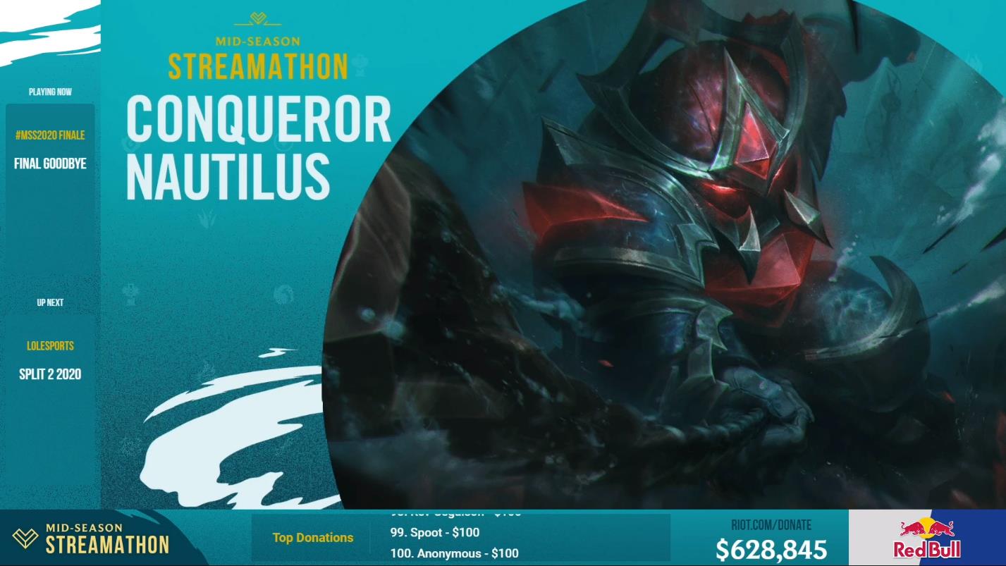 Wallpaper of Conqueror Nautilus shared during the Mid-Season Streamathon 2020
