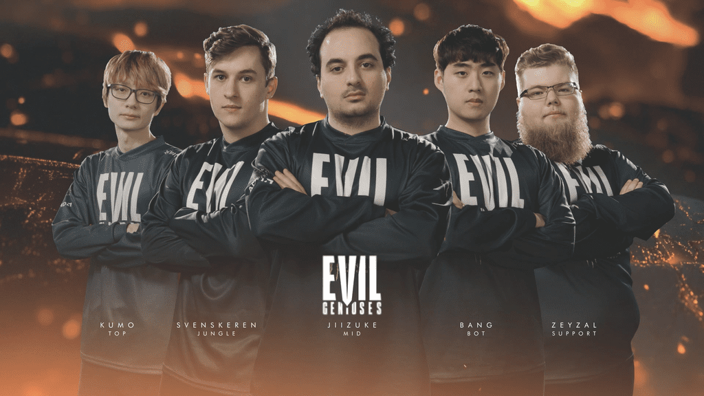 EG currently has 2 foreign player slots occupied by Jiizuke and Bang, leaving no room for Huni in the main lineup