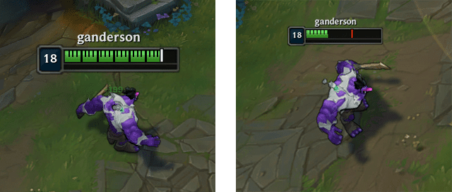 In fact, in some other experiments, they even tried to limit the amount of health Dr. Mundo could regenerate when returning to the Fountain due to this stat being too large.