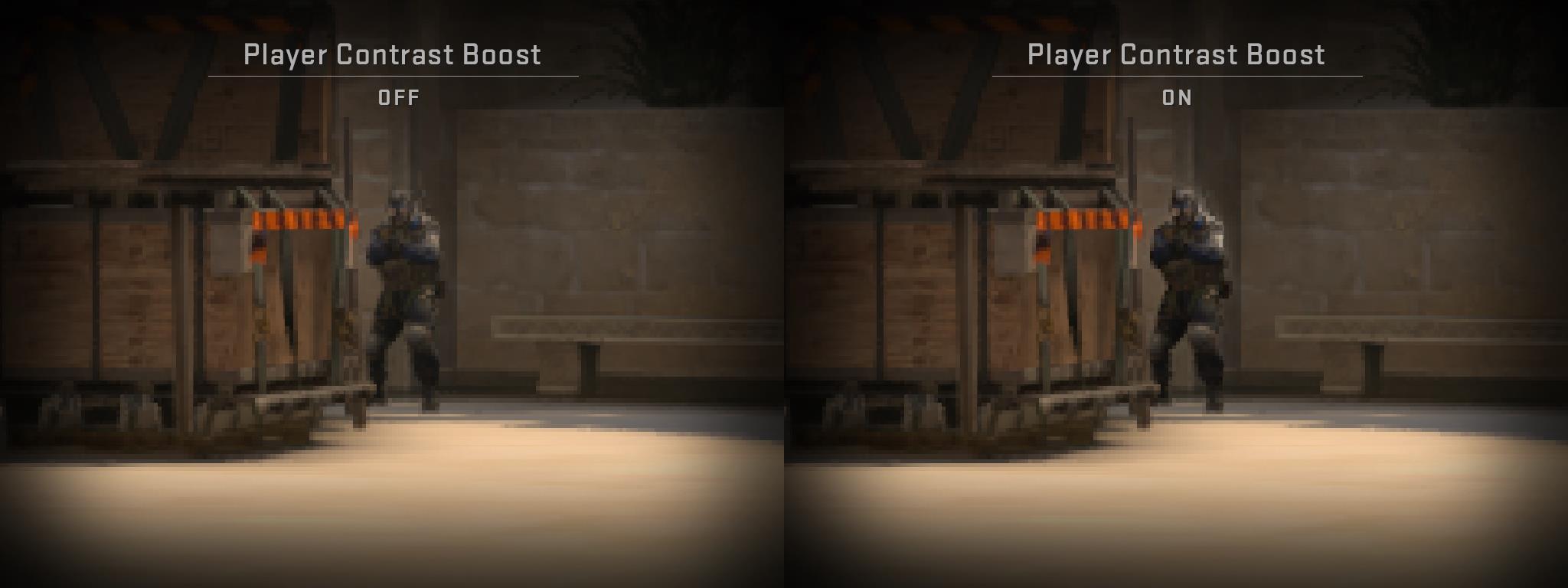 Increases sharpness for characters