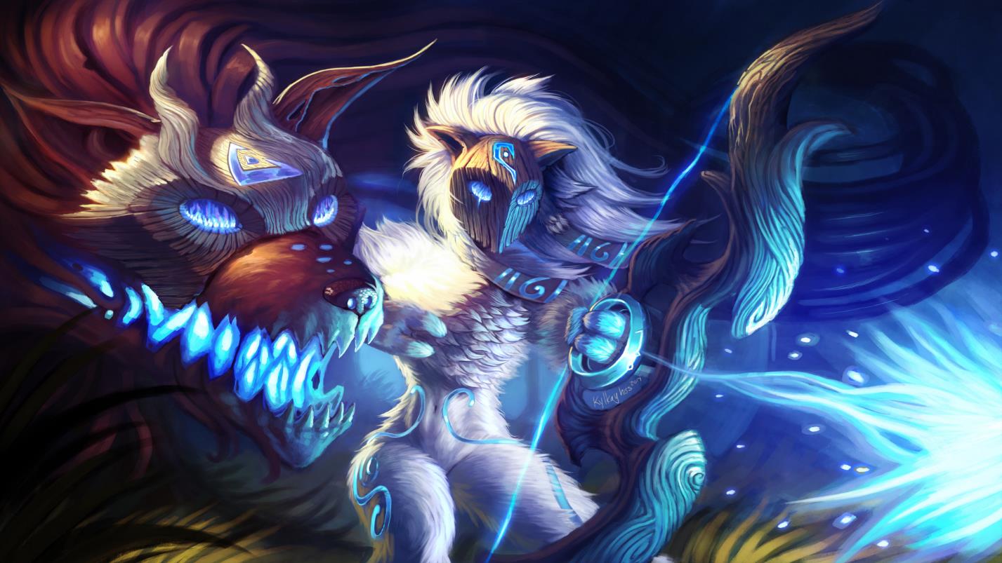 Kindred plays similarly to Lucian in the mid lane
