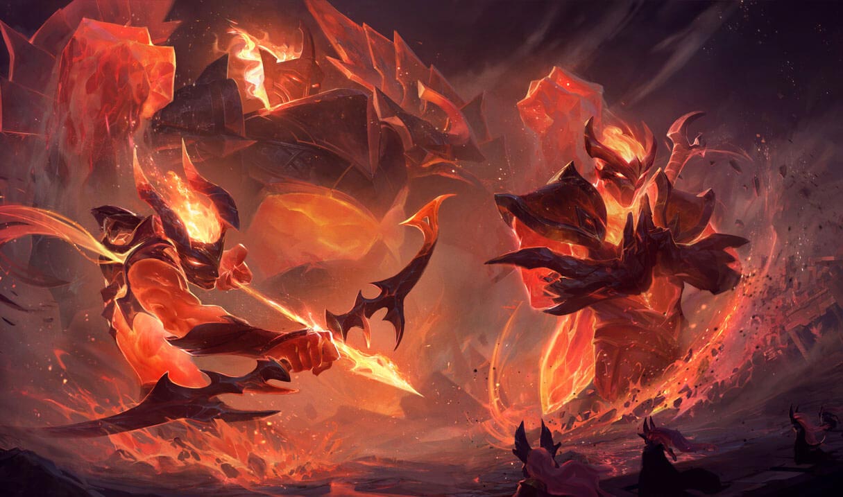 The Infernal skin line is one of the oldest skin universes in League of Legends