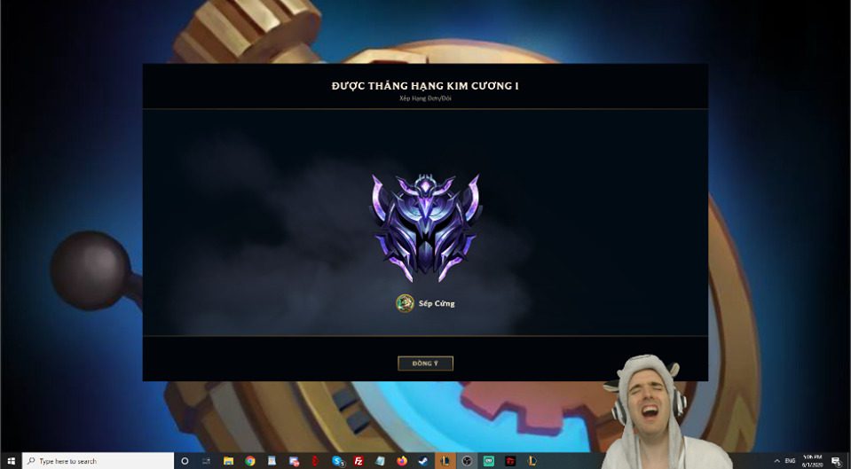 Now, being promoted to Diamond I is already a joy for Cowsep