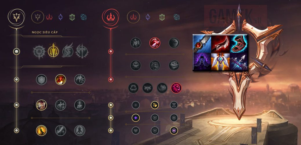 Recommended runes and items for Nocturne