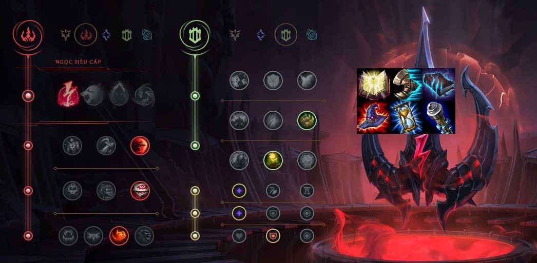 Recommended rune page and items for Evelynn Mid Lane