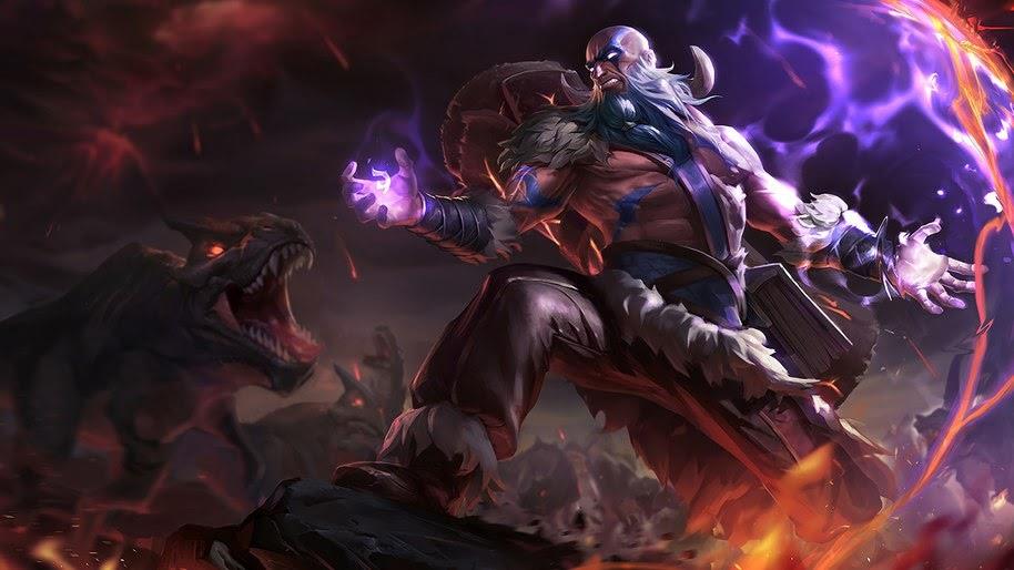 A relatively difficult champion to play, but once mastered, you will find Ryze extremely powerful.