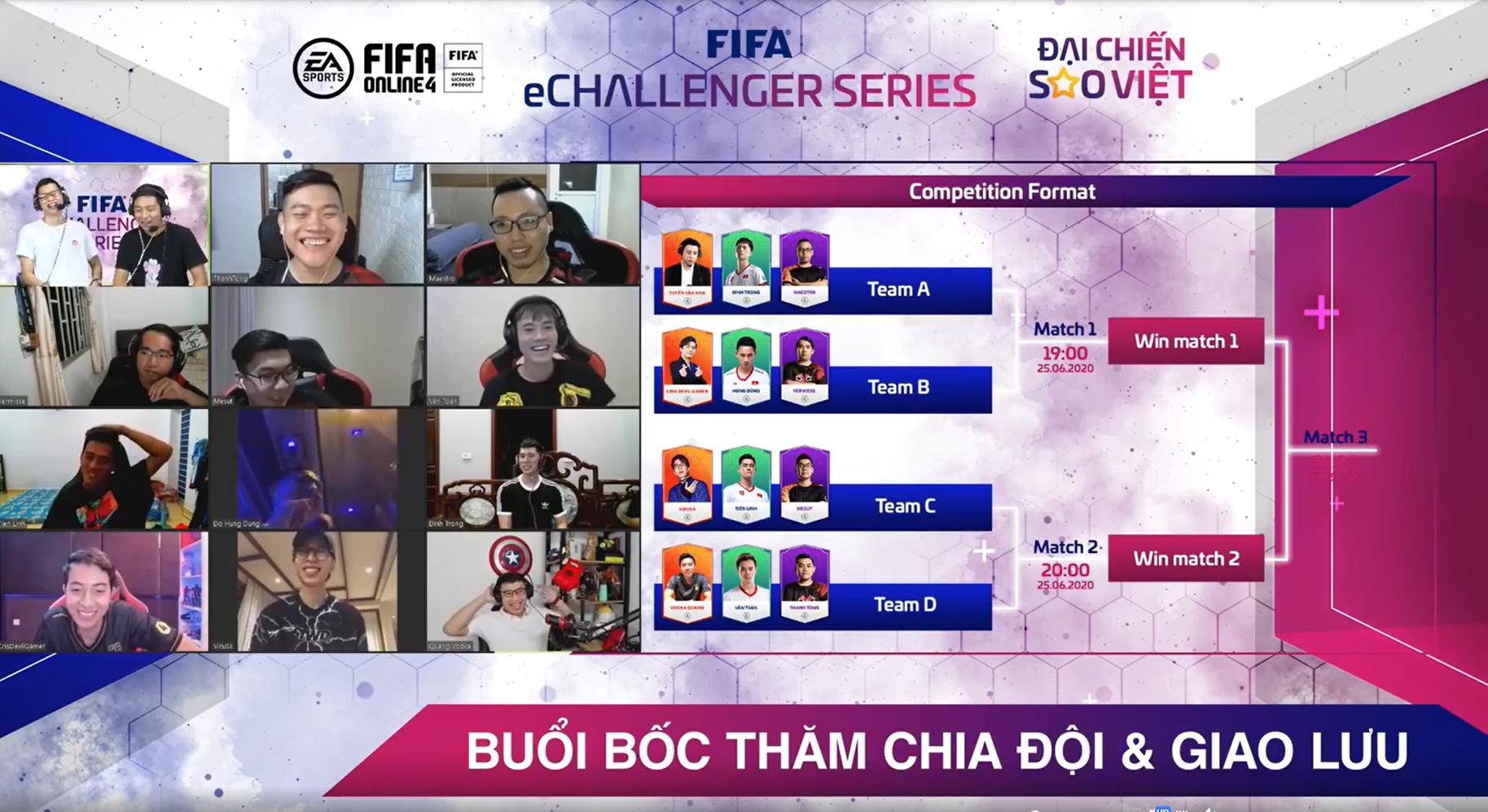 The hilarious draw event of the guests, you can watch it again here