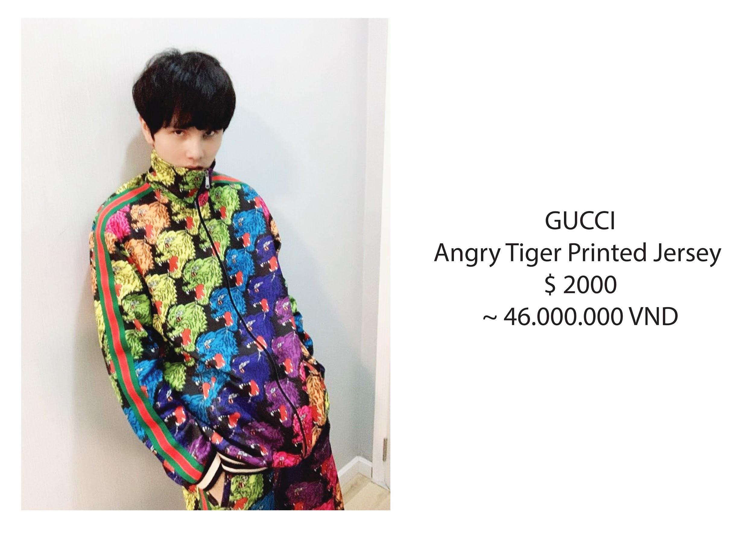 While it looks vibrant, this Gucci set is worth 46 million VND