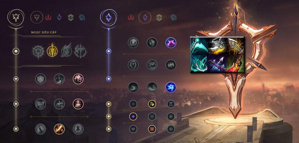 Recommended runes and items for Sivir, Bard can use the runes and items mentioned above