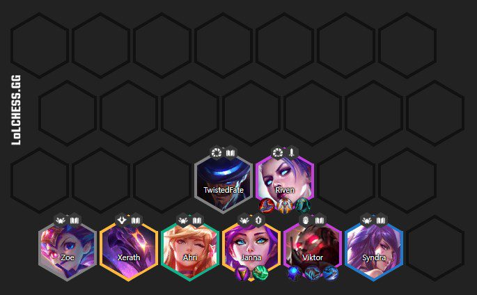 Janna is the biggest update affecting the Mage system in Teamfight Tactics