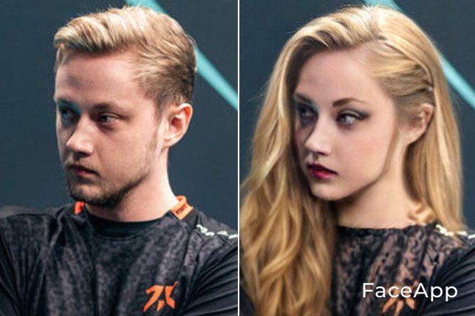 FNC Rekkles transforms into a woman and is still 'handsome' as usual