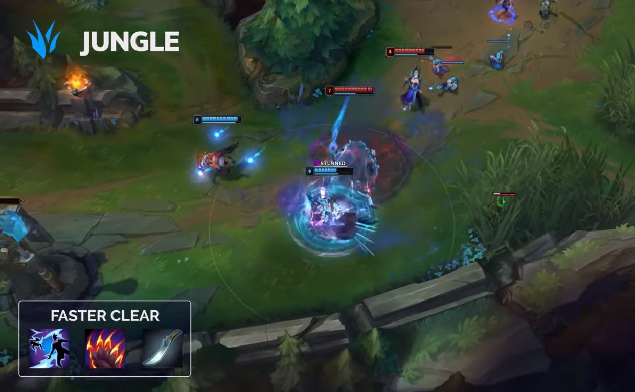With the stun capability from Q - Thunder Claws, Volibear can gank effectively early game