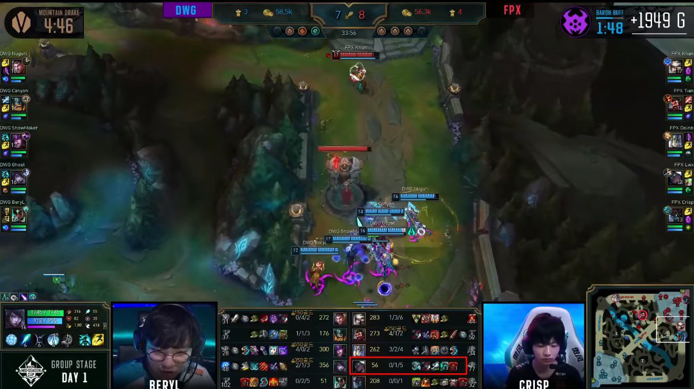 World Champion LWX uses Indomitable Power Senna to help FunPlus Phoenix make a spectacular comeback at the recent China-Korea War tournament