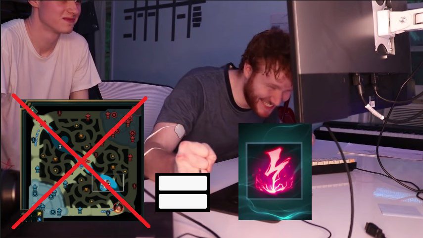Not looking at the minimap for more than 5 seconds results in a real 'Electric Shock'