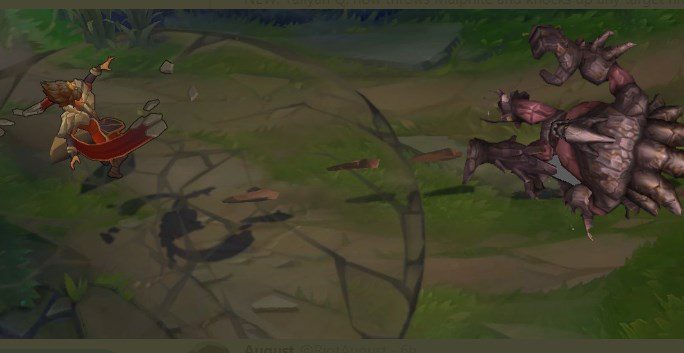 Throwing 'rock' Malphite may be the new meta for Riot employees?