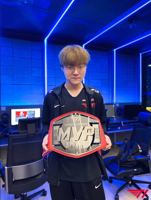 Teddy received the MVP title of the day