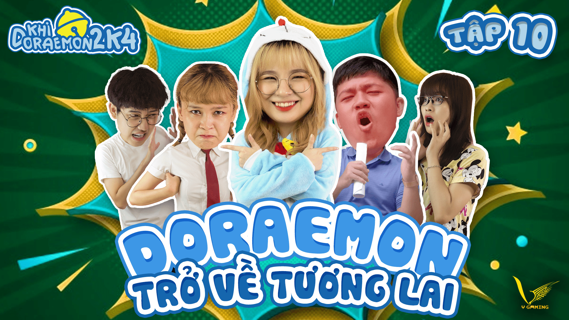 The hot streamers in "When Doraemon 2k4"
