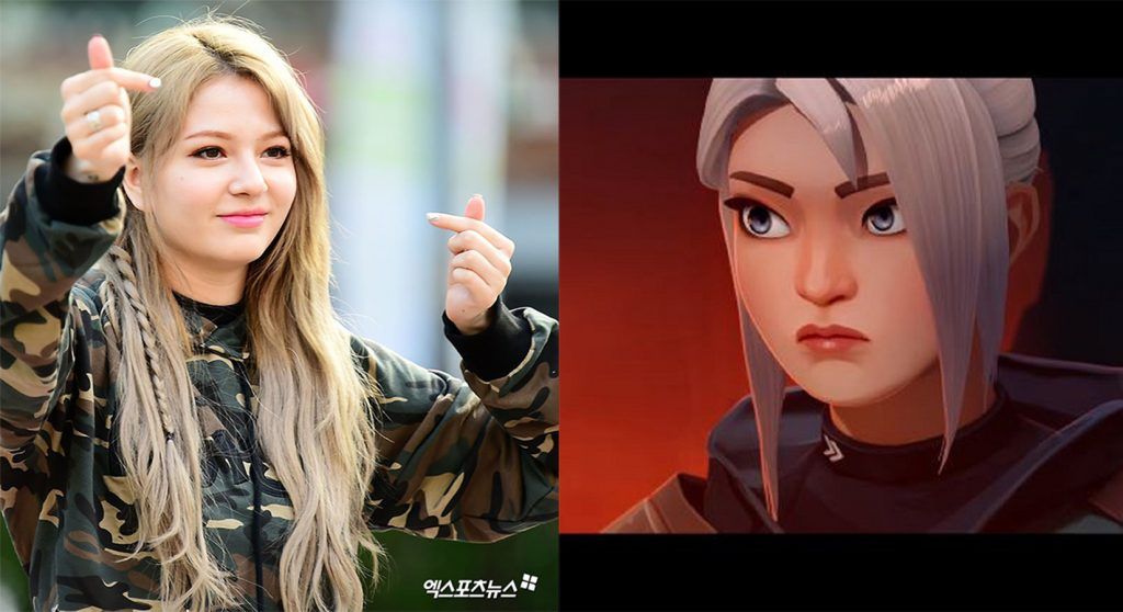 Riot Games admits Shannon is the model they used to create the character Jett in VALORANT
