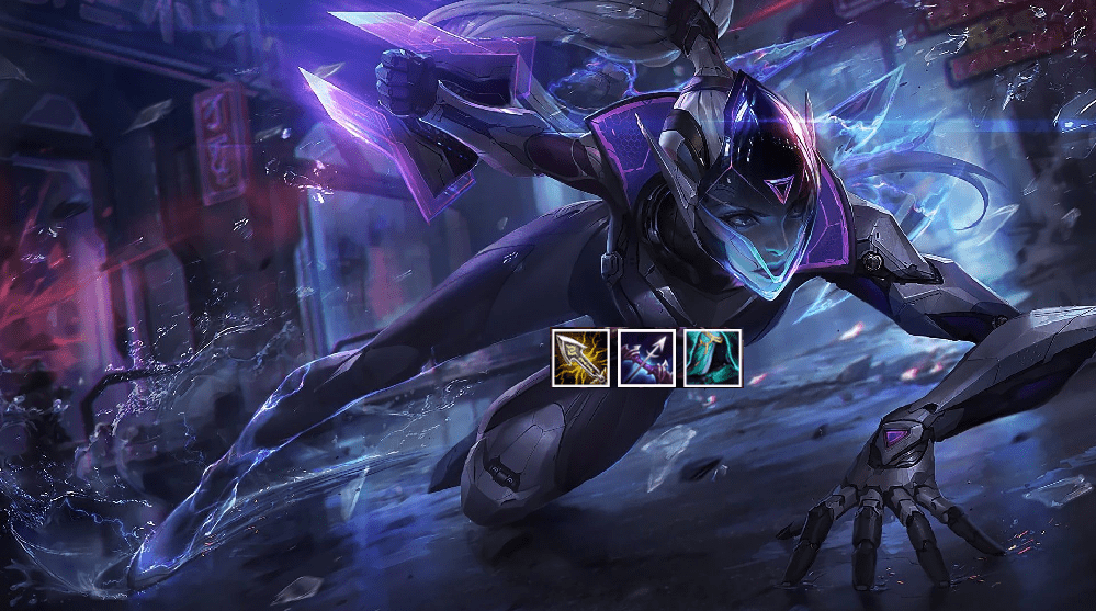 To make it easier to understand, you can build Vayne's items exactly like Xayah