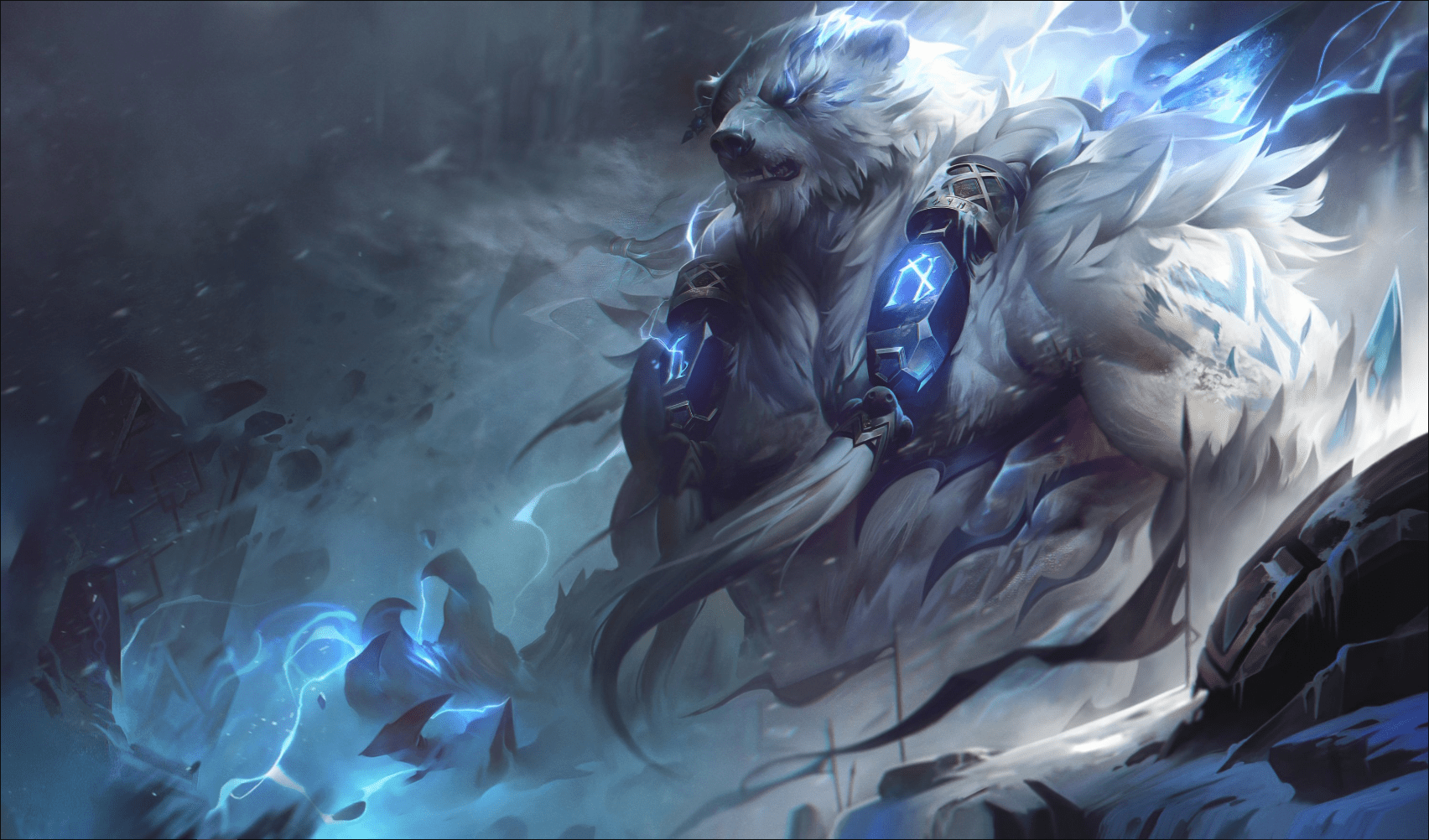 Volibear has truly become a demigod, at least in appearance, with his recent rework