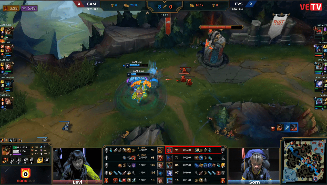 Zeros chose Aatrox and ended up feeding 0/3 by the 11-minute mark