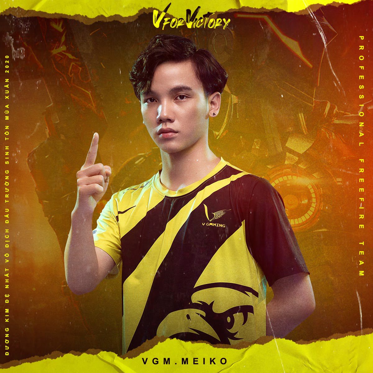 Player MeiKo - V Gaming Free Fire team