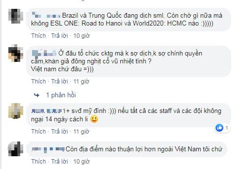 Not only the World Championship, but tournaments like CS:GO Major or DOTA2's TI are also highly anticipated by Vietnamese gamers to come to Vietnam