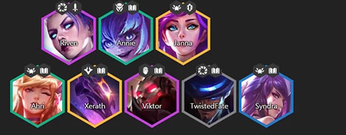 3 out of 8 champions in the Sorcerer - Riven composition are nerfed in the upcoming patch