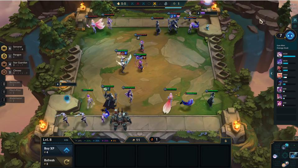 Annie can tank, and 2 Time-Stream - 6 Sorcerers is also a very strong form of this comp
