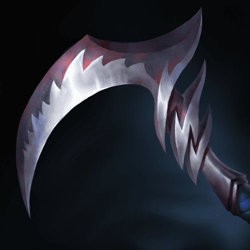 The Scythe is an item that helps you sustain in lane extremely well