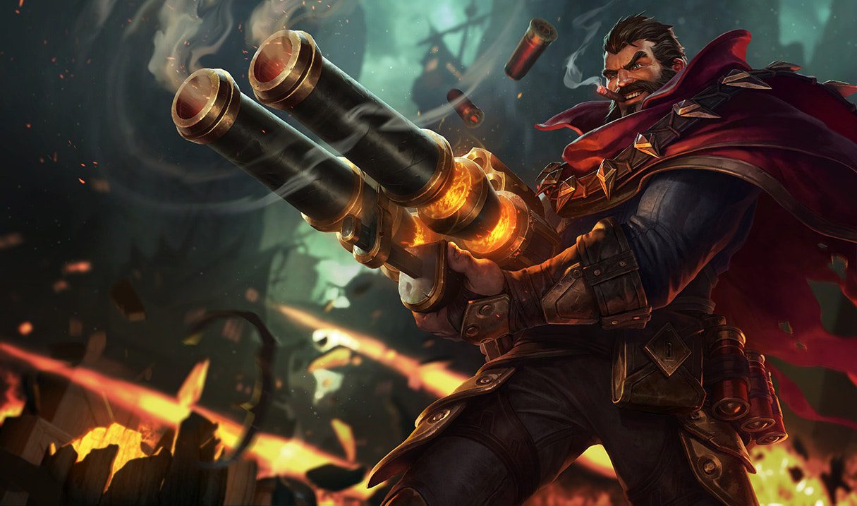 Graves is currently a very strong champion in the jungle position