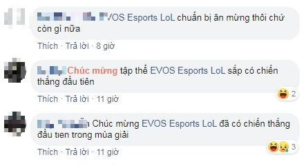 People are already congratulating EVOS Esports