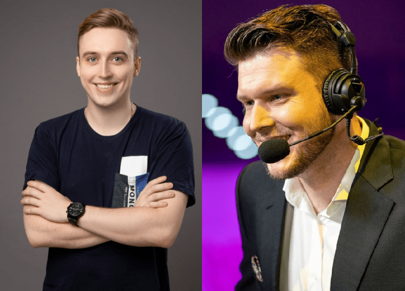 The two casters from the LPL and LCK channels have already set up a 