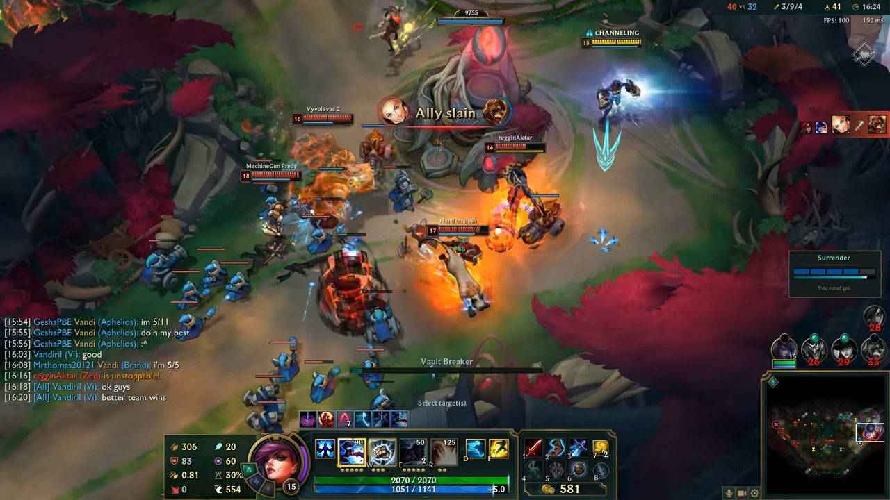 All 5 members agreed to surrender
