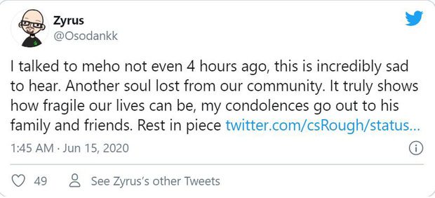 Zyrus's tweet.