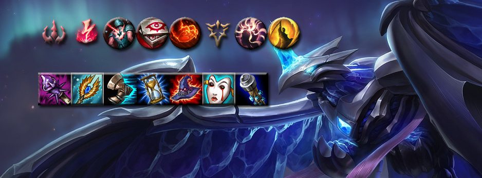Recommended rune and item build for Anivia