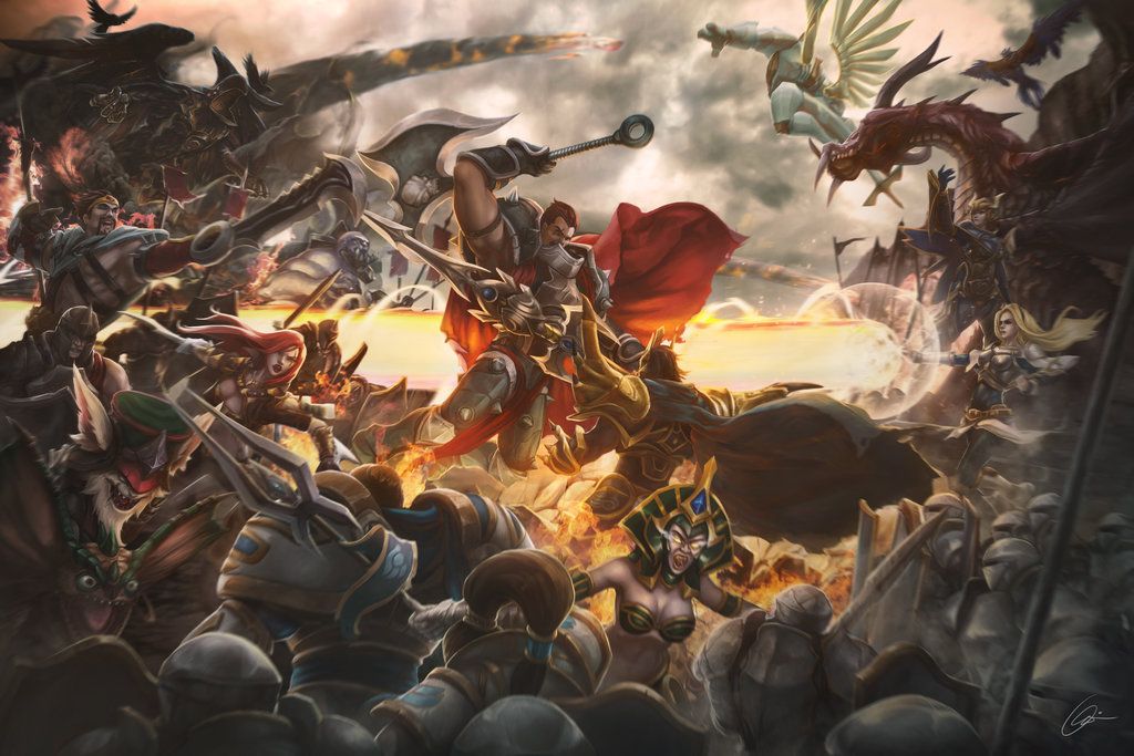 The long-standing feud between Demacia and Noxus leads many to believe that this empire is behind King Jarvan III's death