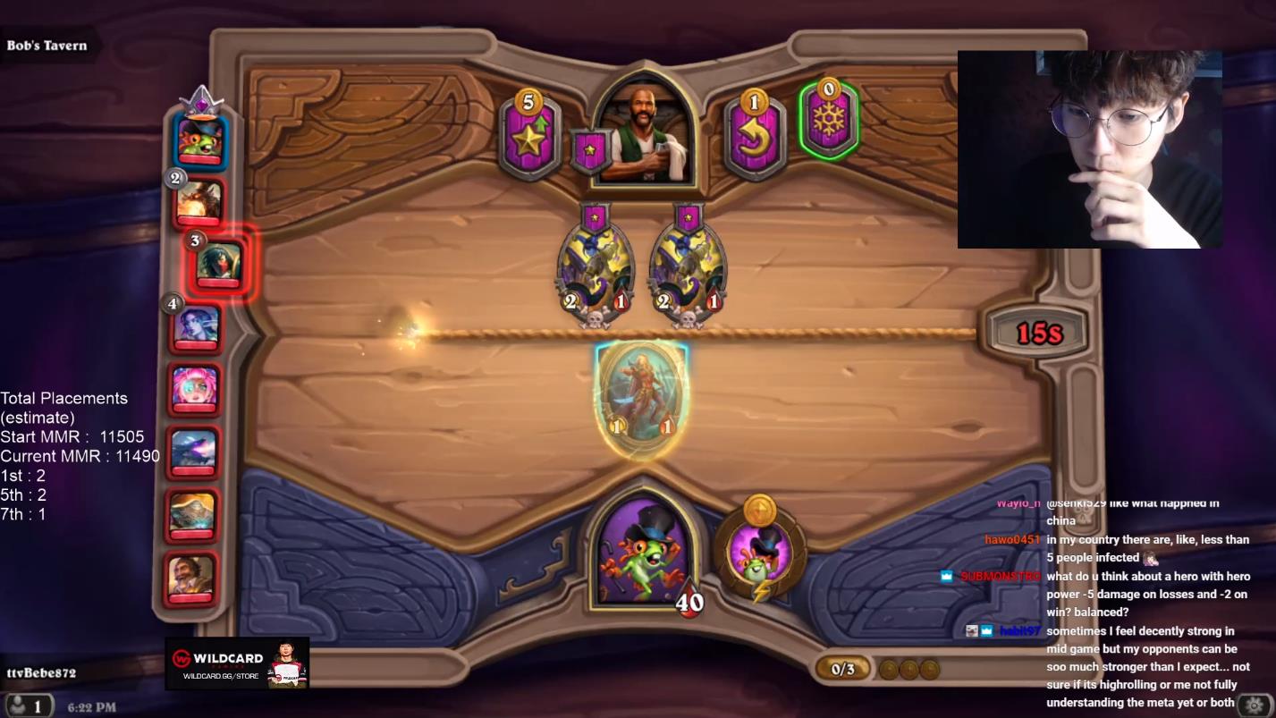 Additionally, this streamer spends some time playing Hearthstone Battlegrounds and reached rank 1 in Asia.