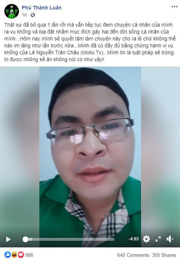 Streamer Fox Gà also accused Mollu TV of slander.