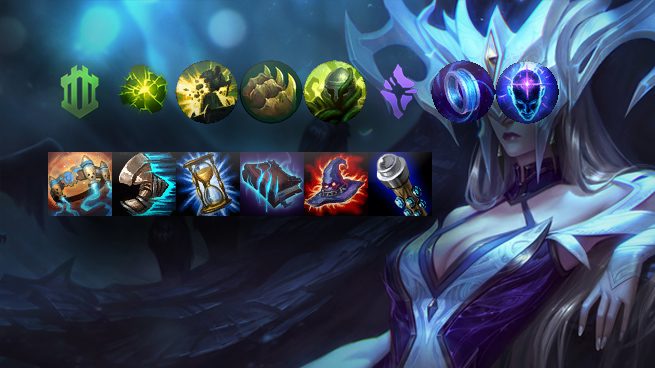 Recommended runes and items for Lissandra