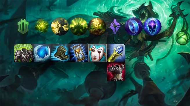 Recommended runes and items for Fiddlesticks to build tank in mid lane