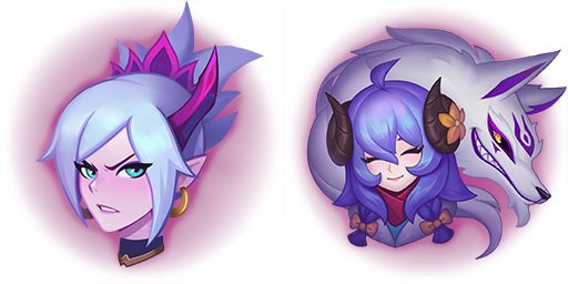 2 new emotes named SB (Spirit Blossom) Riven and SB Kindred