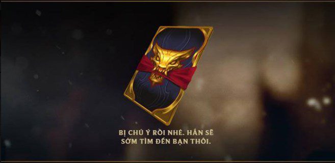 Item teasing the appearance of Sett