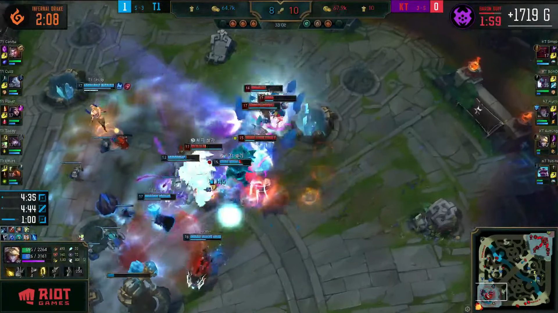 An exceptional ultimate from Teddy delivering overwhelming damage from the Infernum gun