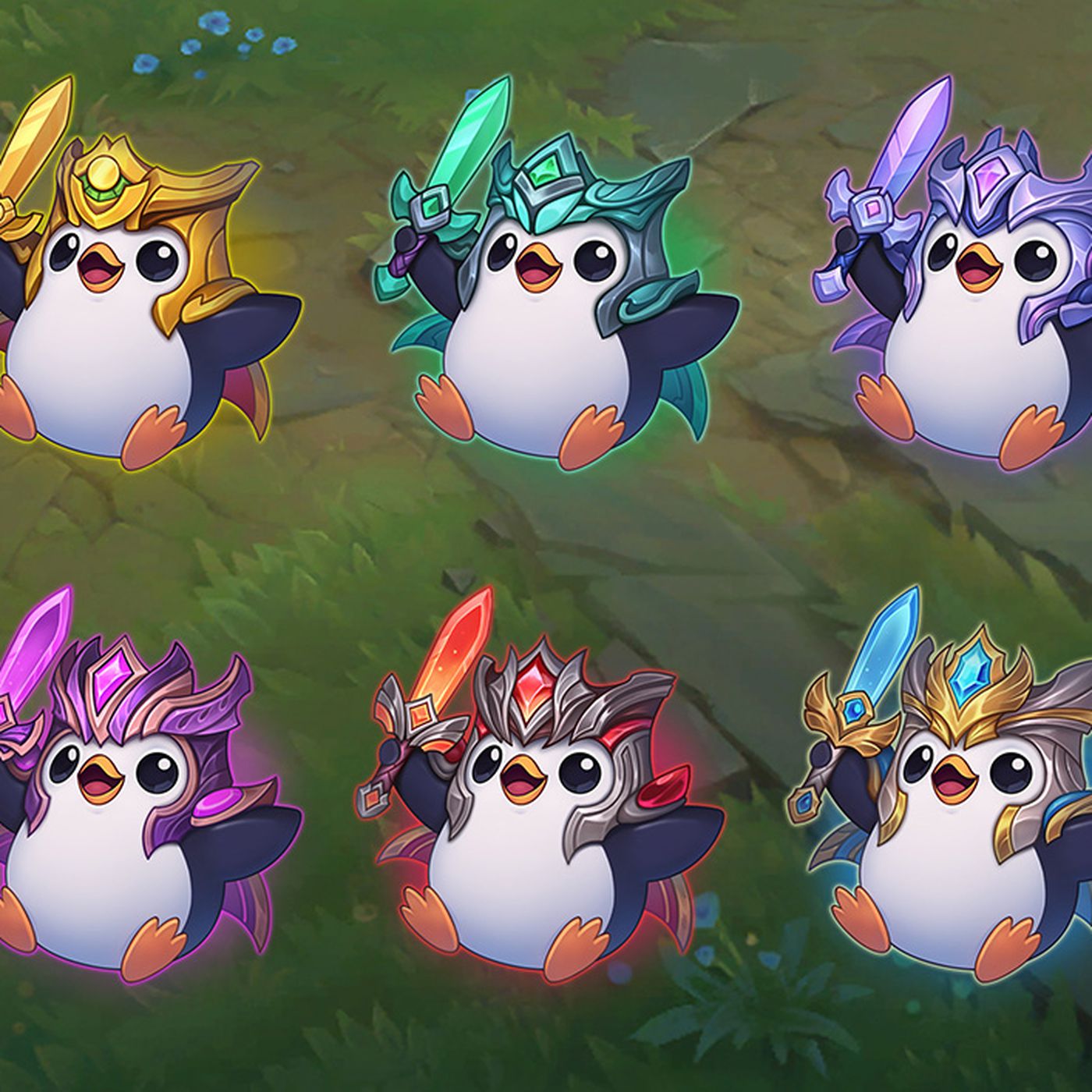 Emotes based on rank have been implemented in Teamfight Tactics; perhaps Riot should apply them as multi-colors for League of Legends too