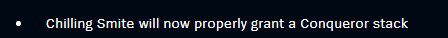 A small update but very significant for the jungle role