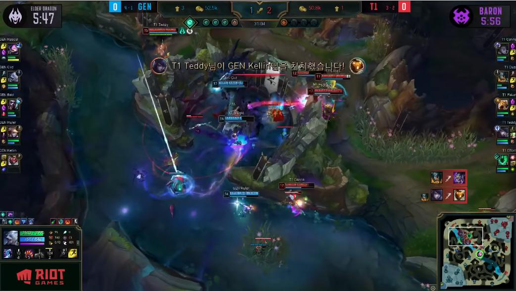 Theoretically, this should have been a favorable 5vs5 fight for Gen.G, but Rascal's 10 seconds waiting changed everything