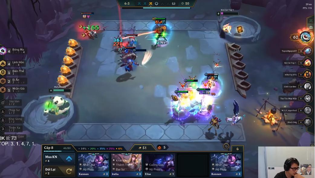 The backline is swiftly eliminated by Zed with an attack speed of 5.0 after 4 seconds