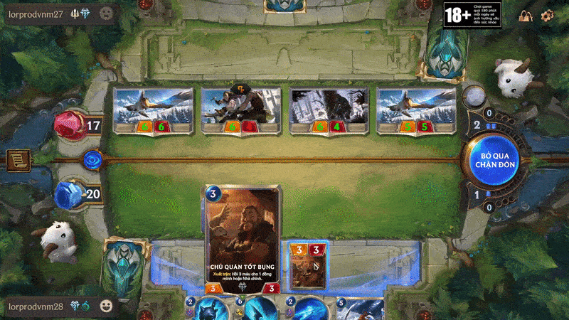 The champion card Yasuo combined with the follower card Yone.