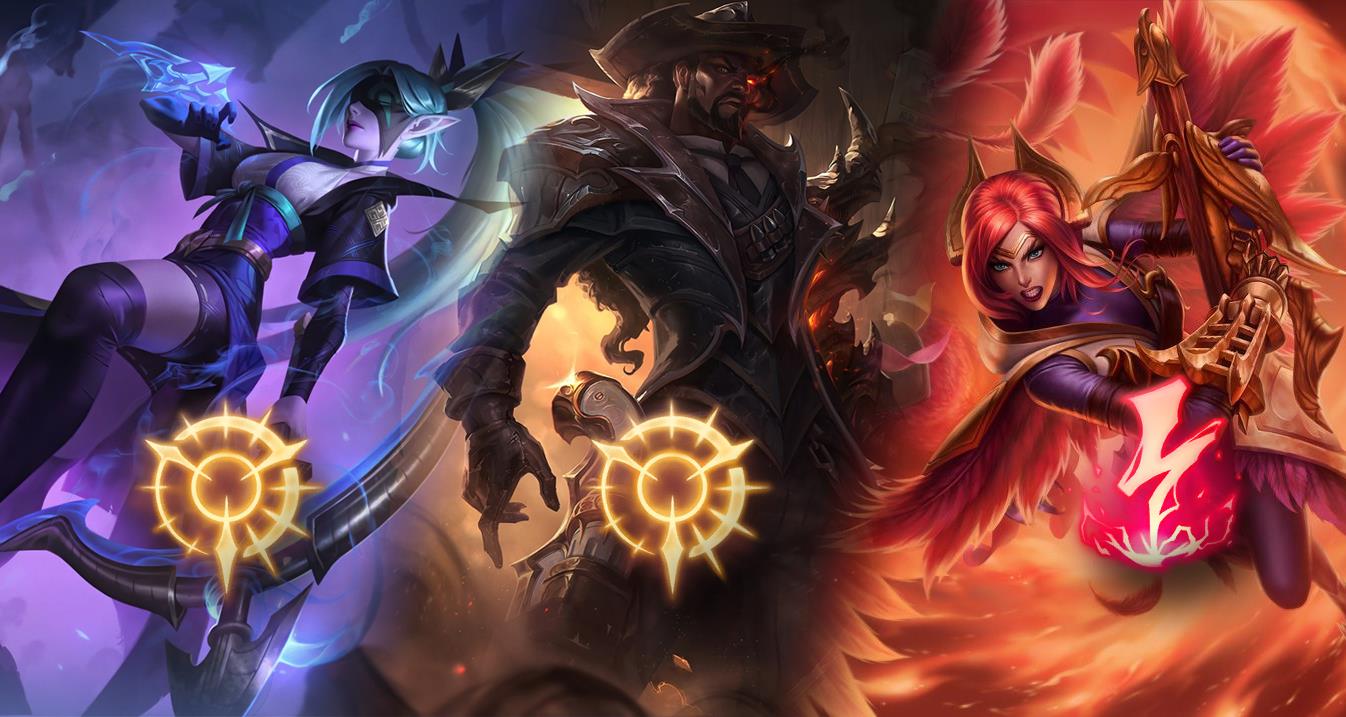 The three most used keystones by solo lane marksmen are Press the Attack, Electrocute, and Hail of Blades